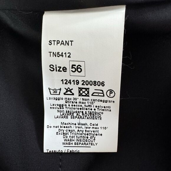 FRADI Tech Jogger PANTS FLAT MENS SIZE 38 X 32 Stretch Made In Italy NWT - Picture 11 of 15